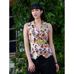 tandul Printed Women Waistcoat-picture-16