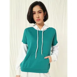 TANDUL Women Colourblocked Lightweight Crop Tailored Jacket with Embroidered-picture-23