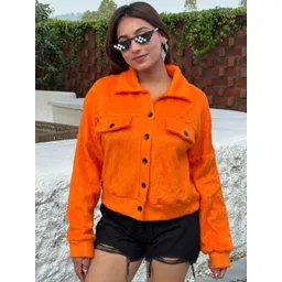 TANDUL Women Lightweight Crop Tailored Jacket-picture-34