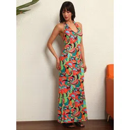 TANDUL Women Multicolor Dress image 3