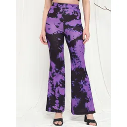 TANDUL Women Printed Original Regular Fit Mid-Rise Parallel Trousers-picture-33