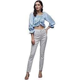 tandul Women/Girls Crepe Regular Sleeves V-Neck Women Top, Size- M (5583) Gifts for Women-picture-18