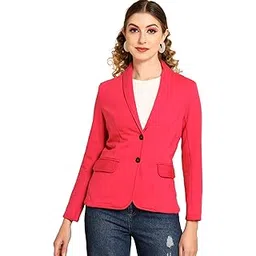 tandul Women’s Blazer- Red Blazer with Unique Design & Blazer with Winter Over Coat Blazer, Boost Your Style with Casual Jacket for Women & Girls-picture-40