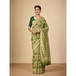 Taneira Green Printed Saree-picture-39