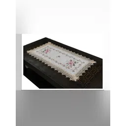 TANLOOMS Brown & Pink Embroidered Table Runners-picture-13