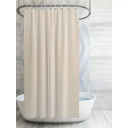 TANLOOMS Cream Waterproof Shower Curtain-picture-38