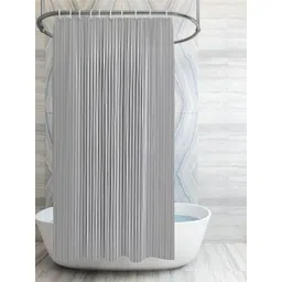 TANLOOMS Grey Waterproof Shower Curtain-picture-10
