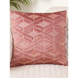 TANLOOMS Pink Velvet Square Cushion Covers-picture-38
