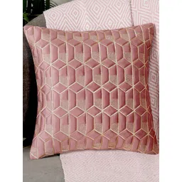 TANLOOMS Pink Velvet Square Cushion Covers-picture-39