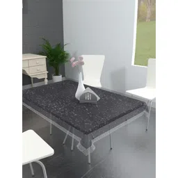 TANLOOMS Transparent Silver Toned Waterproof 8-Seater Table Cover-picture-40