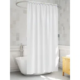 TANLOOMS White Waterproof Shower Curtain-picture-26