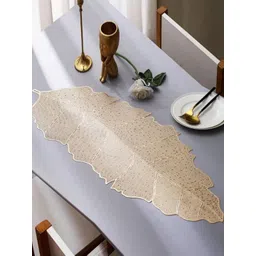 TANLOOMS Yellow Leaf Textured Waterproof Runners-picture-25