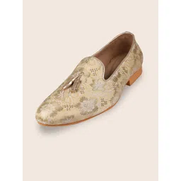 TANNY SHOES Men Printed Mojaris-picture-4