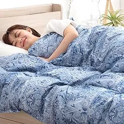 Tansu no Gen 10119211 (94659) Skin Comforter, Single, Made in Japan, Washable, Feather, For Summer, Antibacterial, Deodorizing, Comforter, 85% Down, Summer Comforter, Present, Gift-picture-24