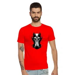 Tantra Devil Hand Printed Cotton T-shirt-picture-29