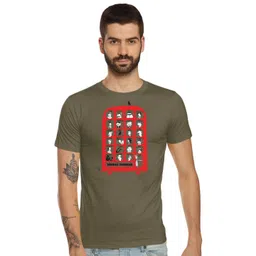 Tantra Graphic Printed Round Neck Cotton Regular Fit T-Shirt-picture-28