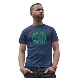 Tantra Graphic Printed Round Neck Cotton T-shirt-picture-44