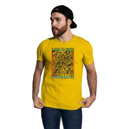 Tantra Men Printed Extended Sleeves Applique T-shirt-picture-4