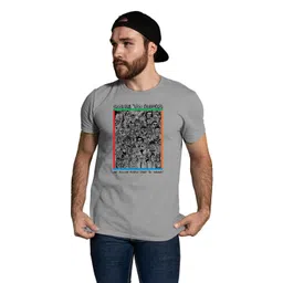 Tantra Men Printed Tropical Pockets T-shirt-picture-3