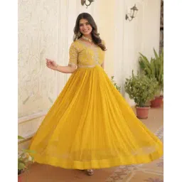 tanuka Women Embroidery Gown Dress-picture-14