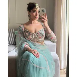 tanuka Women Embroidered Saree with Blouse piece  image 4