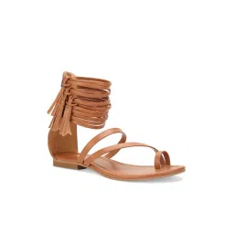 Tao Paris Women's IVY Vanilla Tan Gladiator Sandals-picture-18