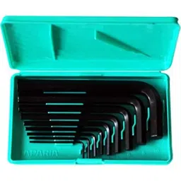 Taparia 10 Pcs Black Finish Allen Key Set in Box Packing, KI-10V-picture-32