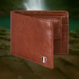 taqwa Men Tan Artificial Leather, Genuine Leather Wallet-picture-20