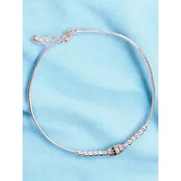 Taraash 925 Sterling Silver Anklet for Women-picture-12