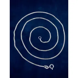 Taraash 92.5 Sterling Silver Chain for Women-picture-10