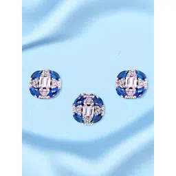 Taraash 925 Sterling Silver Coloured Stones Sets for Women-picture-15