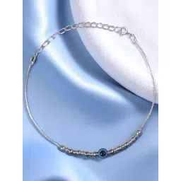 Taraash 925 Sterling Silver Evil Eye Rakhi for Brother-picture-37