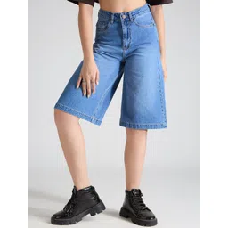 TARAMA Women Washed High-Rise Shorts-picture-20