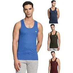 target gold Men's Vest - 100% Cotton, Comfortable, Color Baniyan for Men(Pack of 4)(Color May Vary)-picture-23