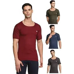 target gold Men's Vest - 100% Cotton, Comfortable, Color Baniyan for Men(Pack of 4)(Color May Vary)-picture-38