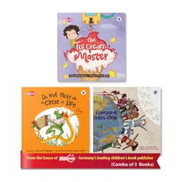 Ice Cream Master Do Not Mess with The Circle of Life Everyone Has One Story Books Pack of 3 - English-image-5