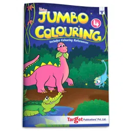 Target Publications Blossom Jumbo Creative Colouring Book A3 Size Level 4 - English-image-45