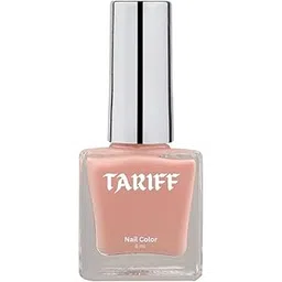 TARIFF Nail Polish Barely.Pink 8ml | Soft Pastel Peach.Pink | Light Nude.Pink | Vibrant Color Lustrous Shine Long Lasting | Chip Free Fast Dry Formula | Smooth Application| Wine Spill | Nail Paints for Women | T010-picture-46