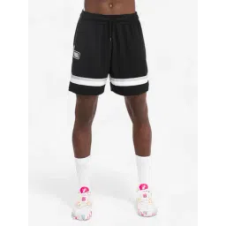 Tarmak By Decathlon Black Slim Fit Sports Shorts-picture-10