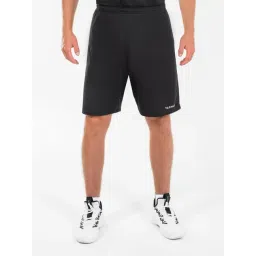 Tarmak by Decathlon Black Slim Fit Sports Shorts image 1