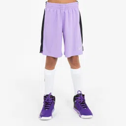 tarmak Kids' Basketball Shorts SH 500 - Purple-picture-27