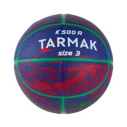 tarmak Kids' Rubber Basketball Size 3 K500 - Blue/Red-picture-22