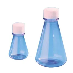 Tarsons 250ml PETG Sterile Erlenmeyer Cell Culture Flask with HDPE White Cap, 442020 (Pack of 12)-picture-45