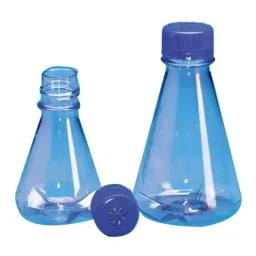 Tarsons 3L PETG Erlenmeyer Cell Culture Flask with HDPE Blue Vented Cap, 445060 (Pack of 4)-picture-41