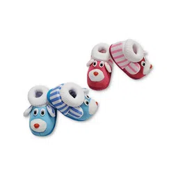 TARUN CHILDCARE Kids Pack Of 2 Cotton Booties-picture-24
