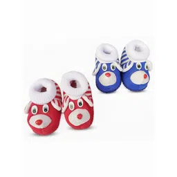 TARUN CHILDCARE Kids Pack of 2 Cotton Booties-picture-28