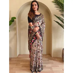 Tasarika Women Ethnic Motifs Handloom Chanderi Saree-image-38