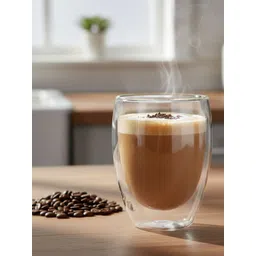 TASKHOUSE Transparent Solid Glass Dishwasher Safe Transparent Cups-picture-35