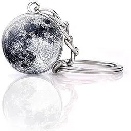 taslar Solar System Planet keychain Accessories Pendant Globe Universe Planets Earth Mars Moon Sun Luminous Galaxy Glass Ball Key Chain Keyring Glow In The Dark-picture-13