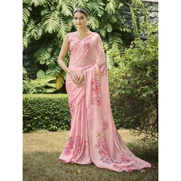 TASRIKA Floral Satin Saree-picture-16